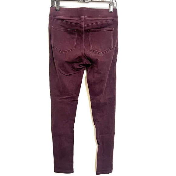 2/$15 Old Navy - Rockstar Maroon Mid-Rise Skinny Pants | Size 6 - Picture 6 of 9